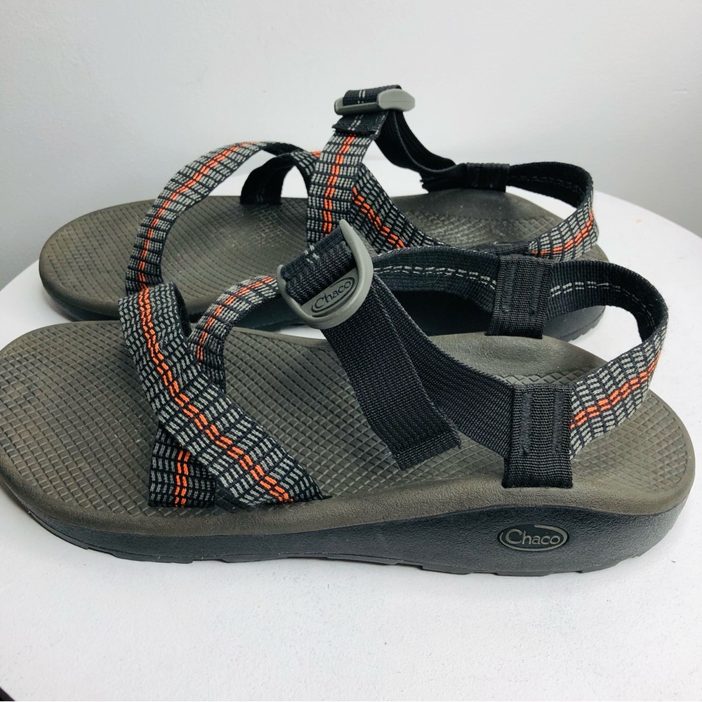 Chaco Z Cloud Traffic Orange men’s summer sandals SZ 13. RR2 - Picture 5 of 10